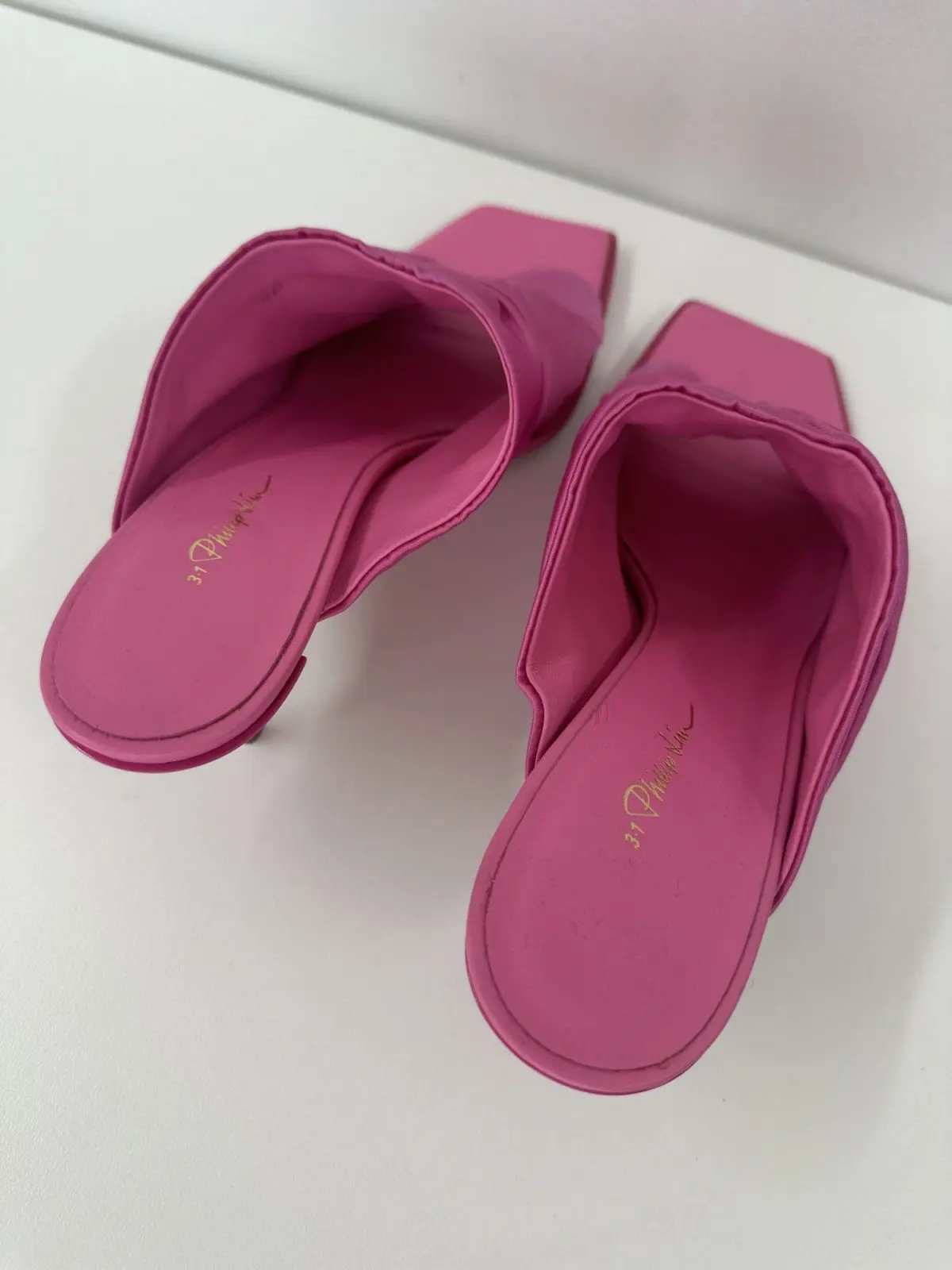 3.1 Phillip Lim Pink Georgia Heeled Sandals