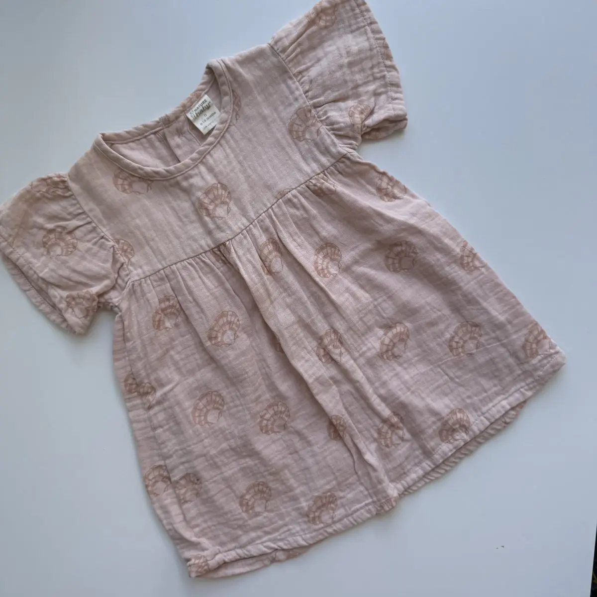 Nature Baby Dress - 6-12m