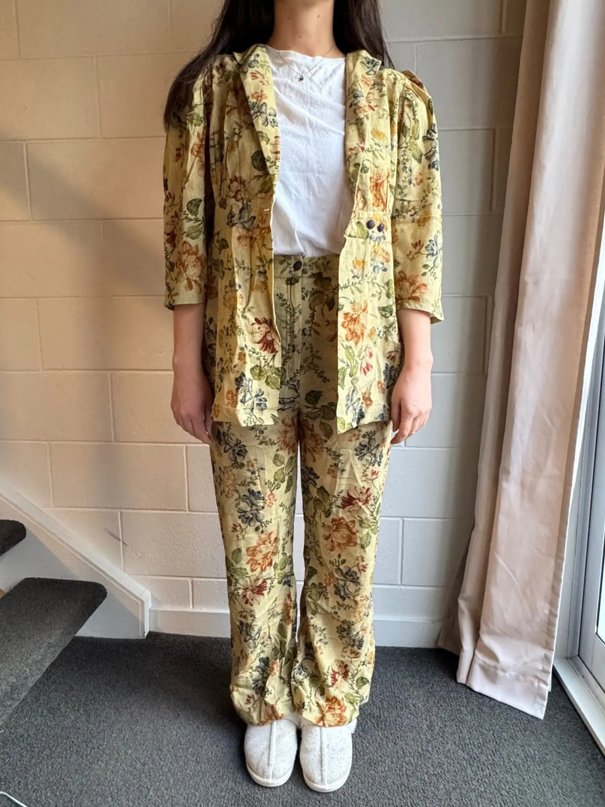 Handmade Floral Suit