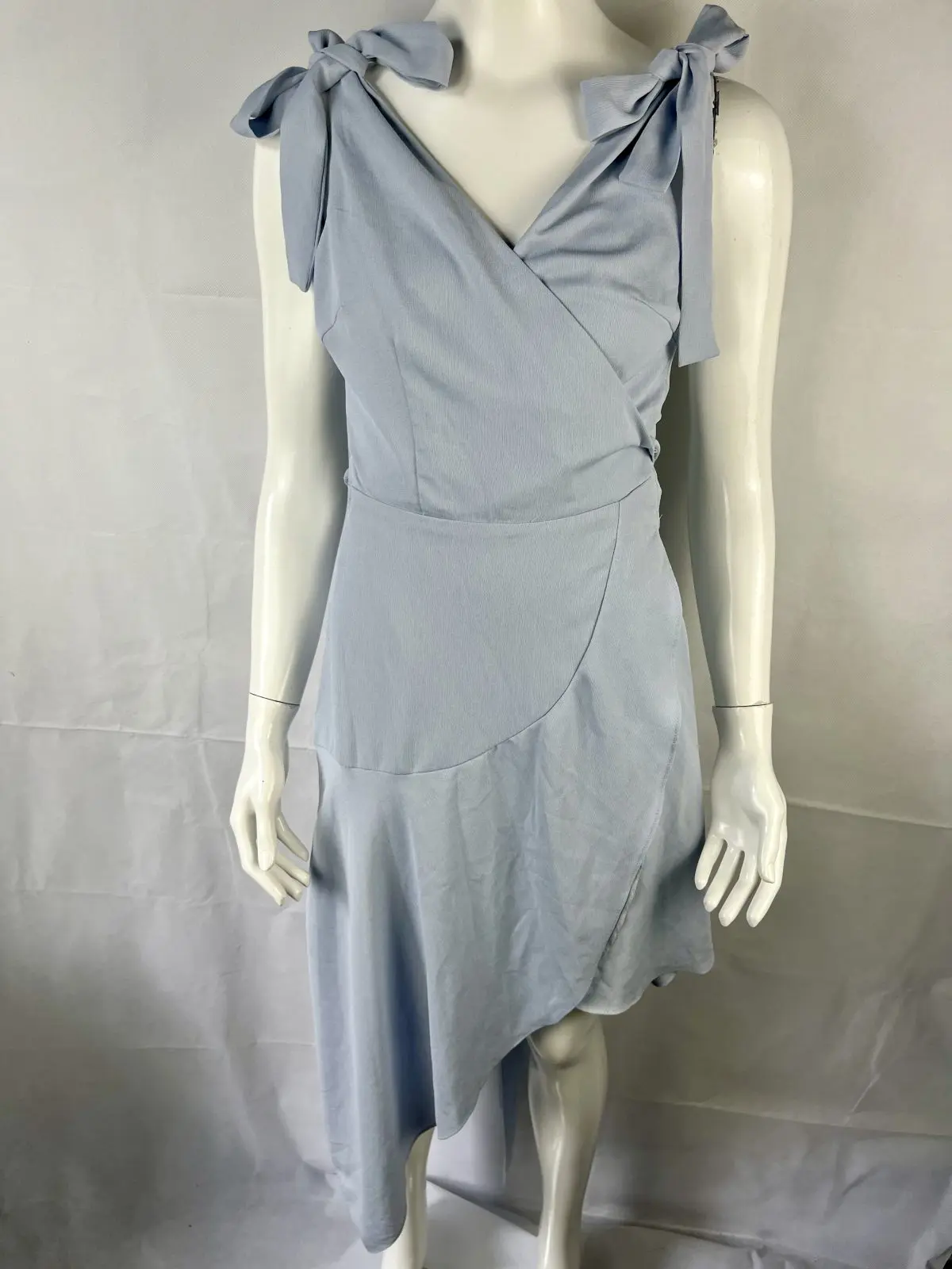 Tussah Blue Bow Dress