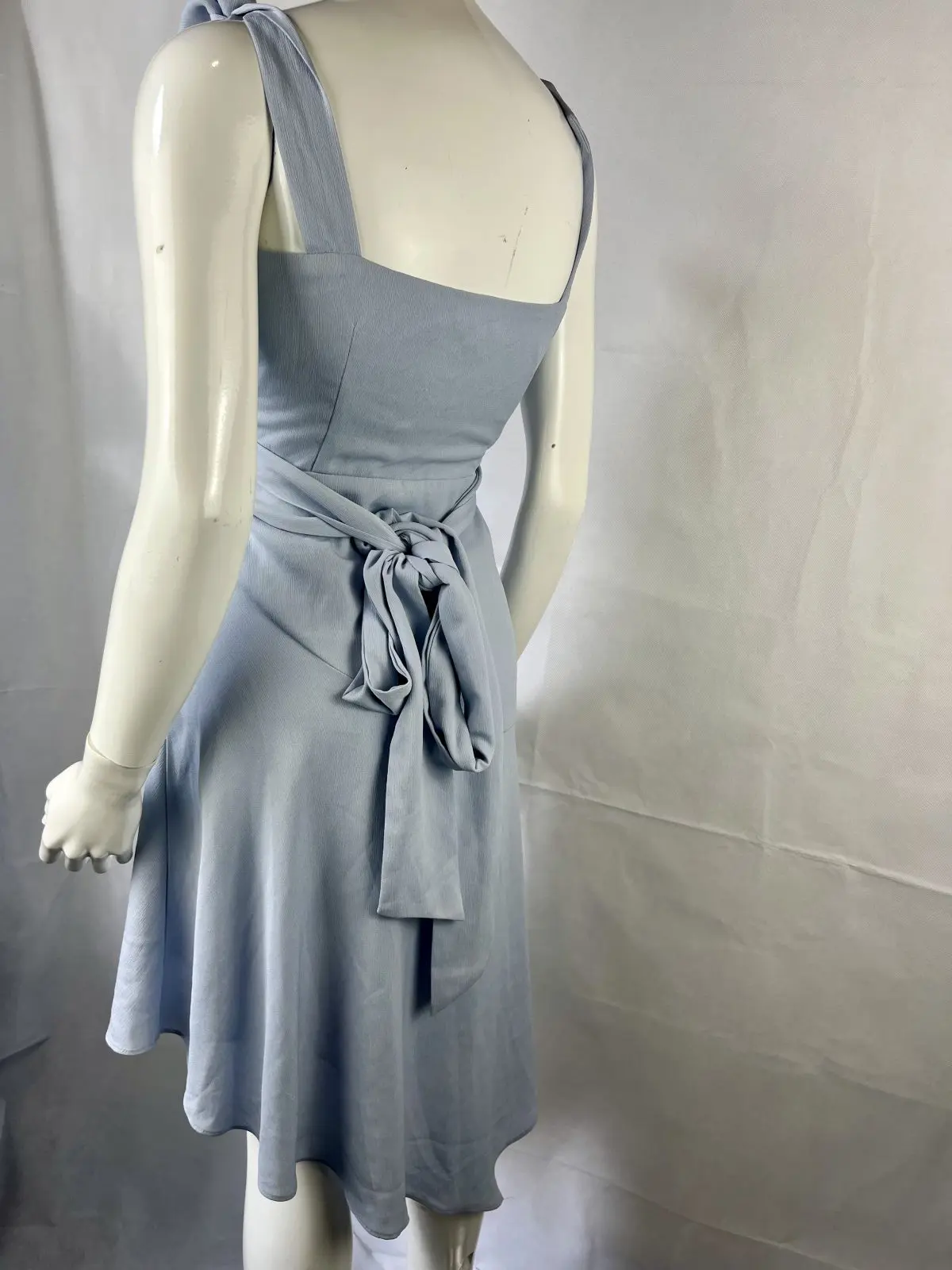 Tussah Blue Bow Dress