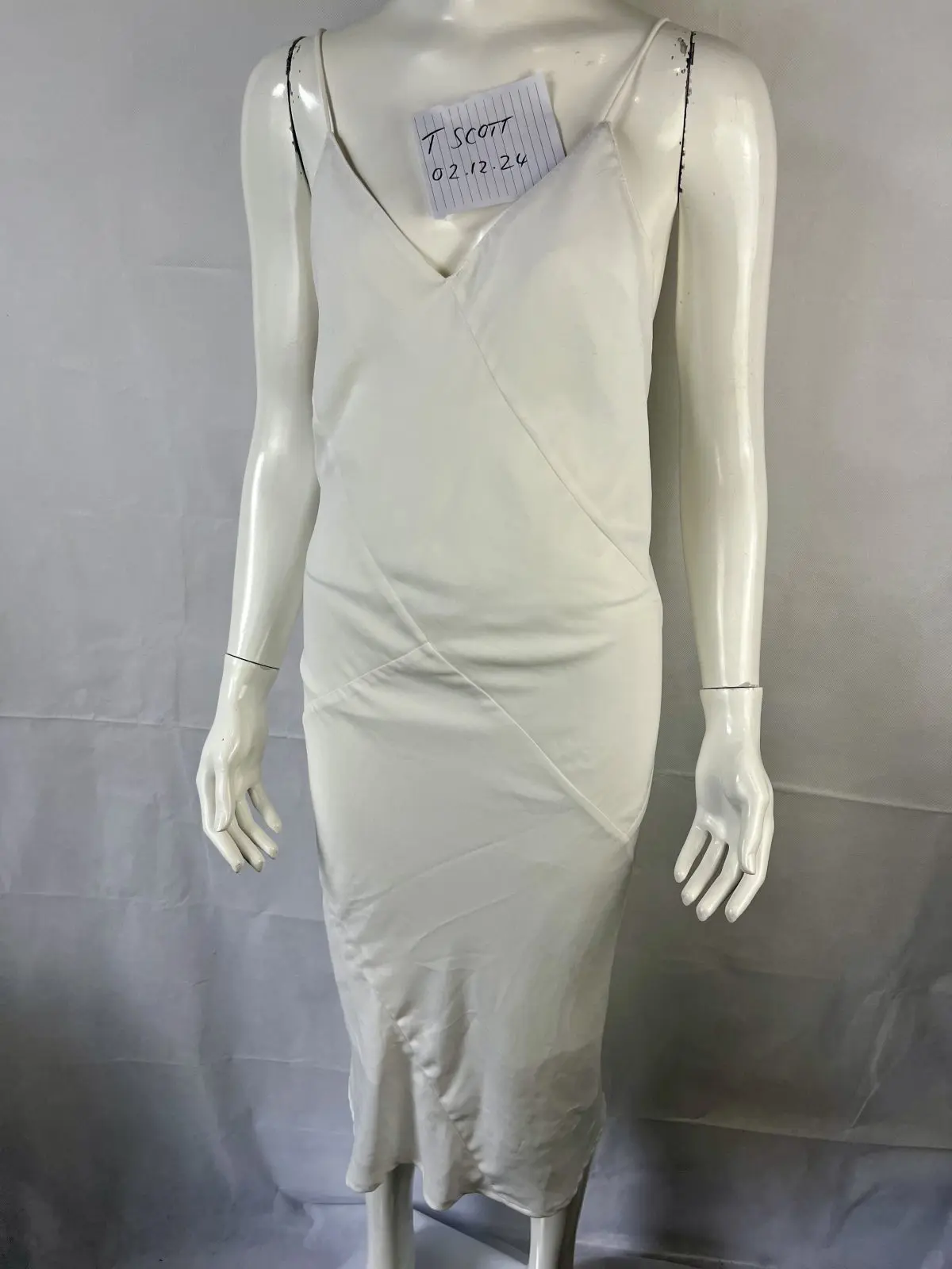 Maurie and Eve White Backless Dress