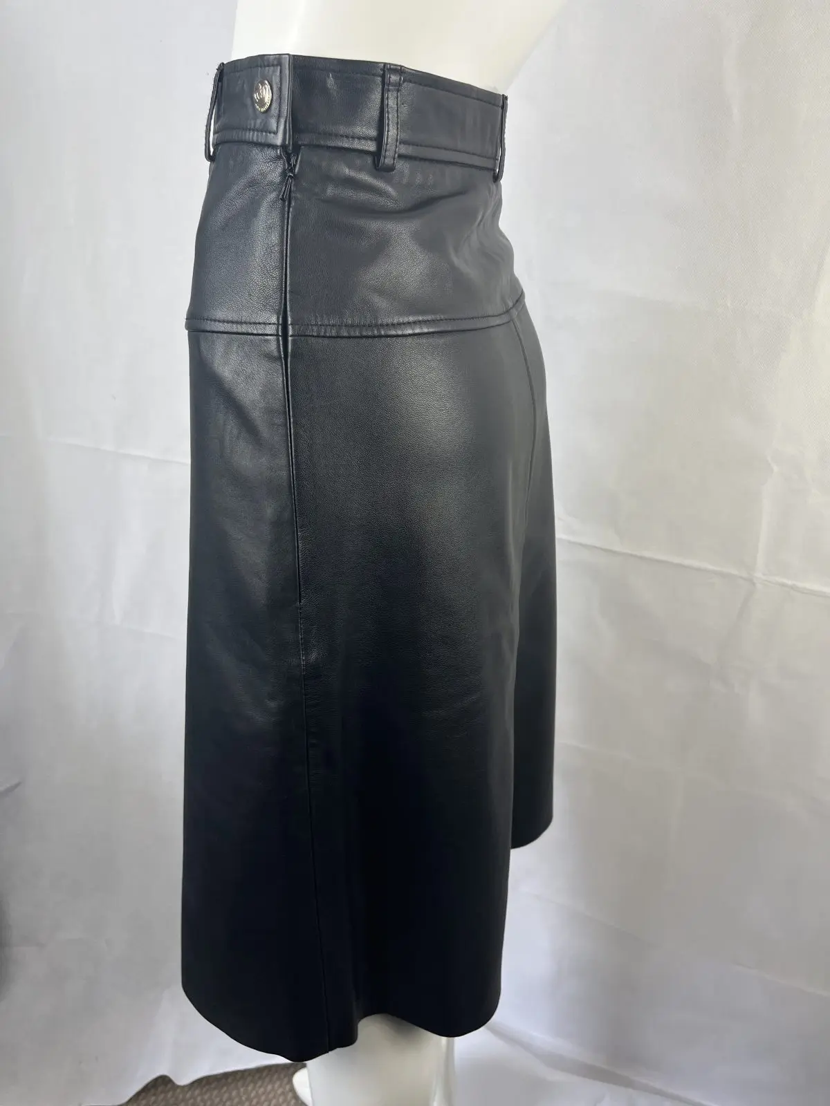 Kate Sylvester Leather Skirt