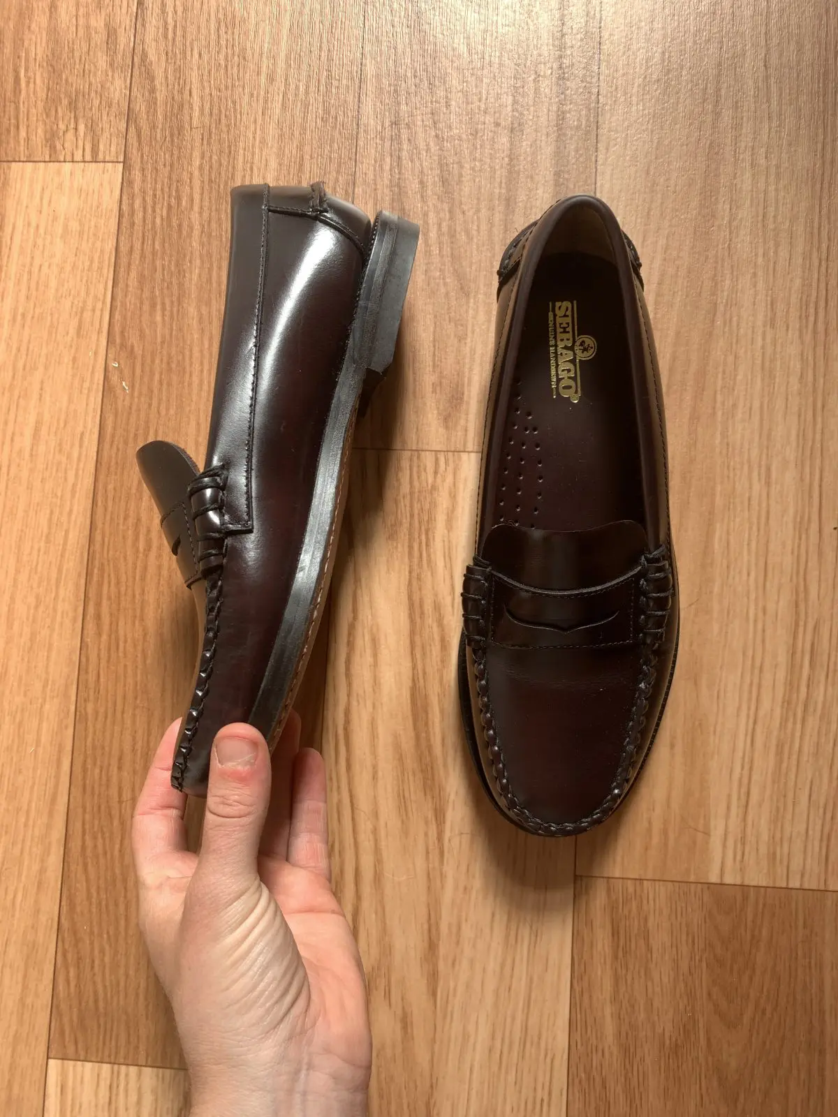 Sebago Burgundy Loafers