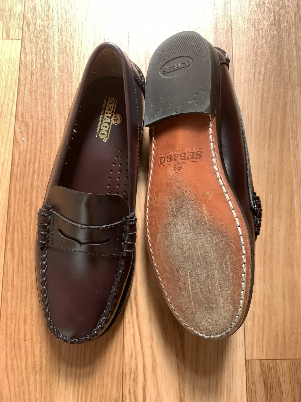 Sebago Burgundy Loafers