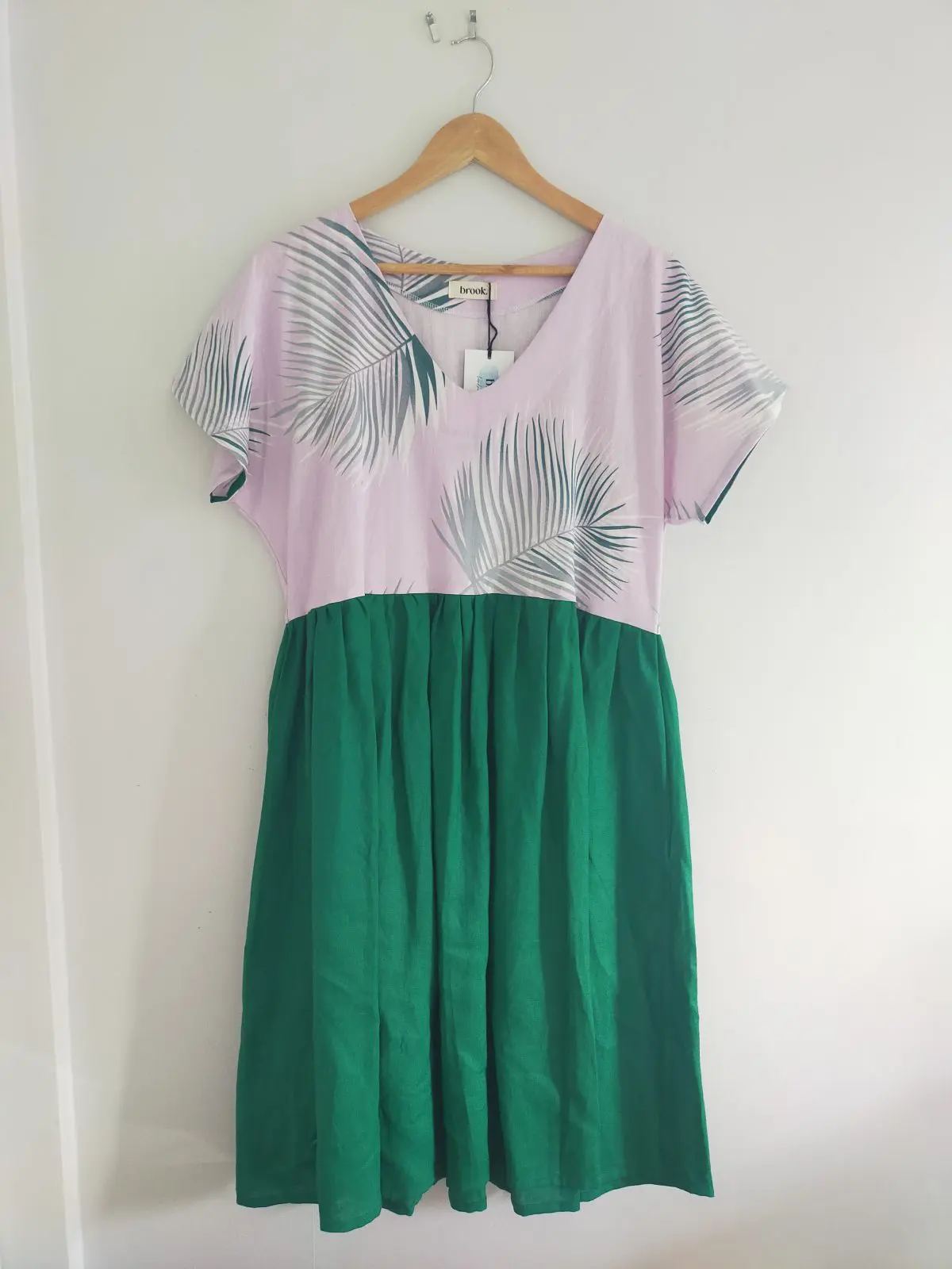 Linen dress - size XL