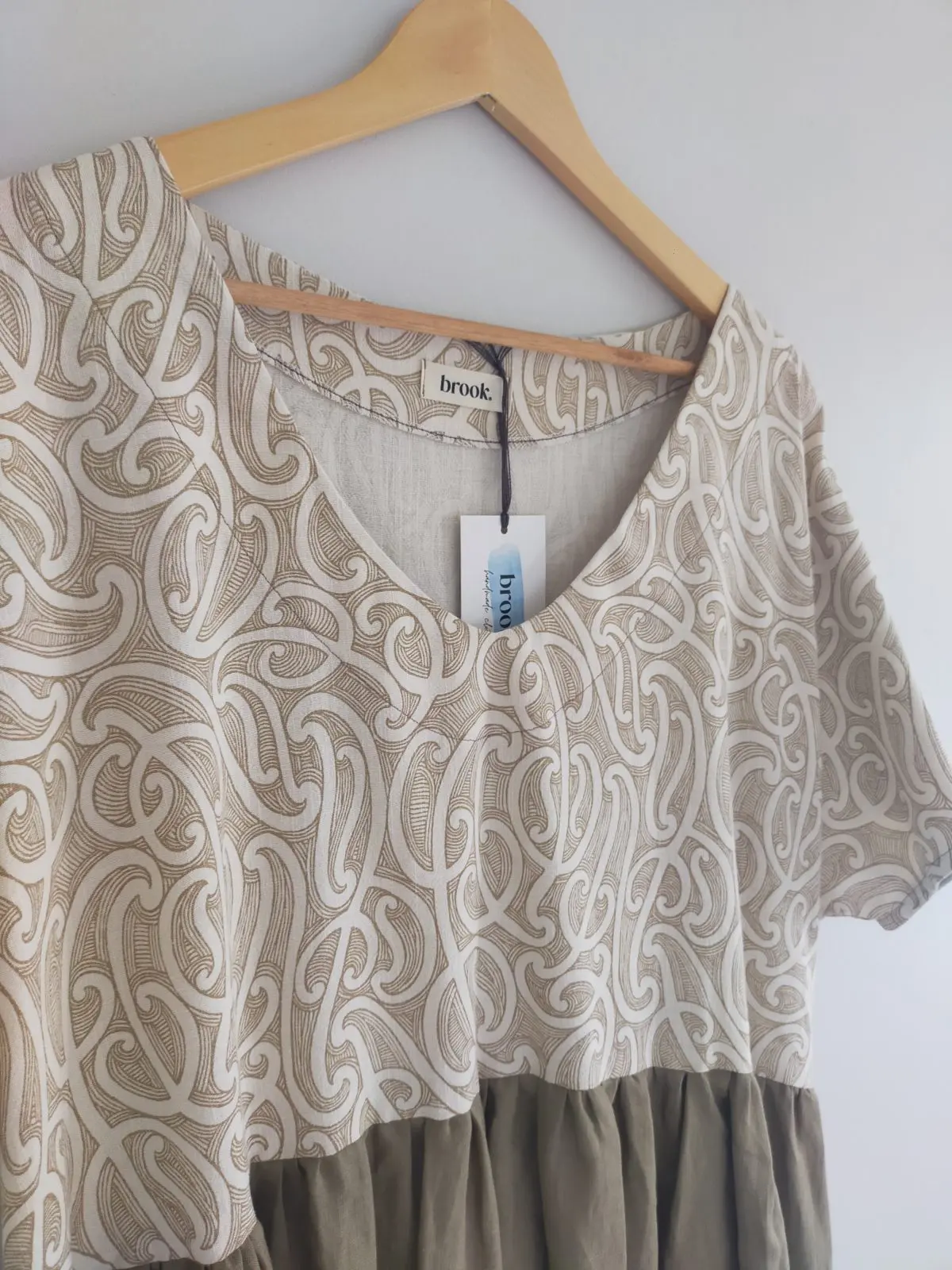 organic linen/cotton dress - 3XL