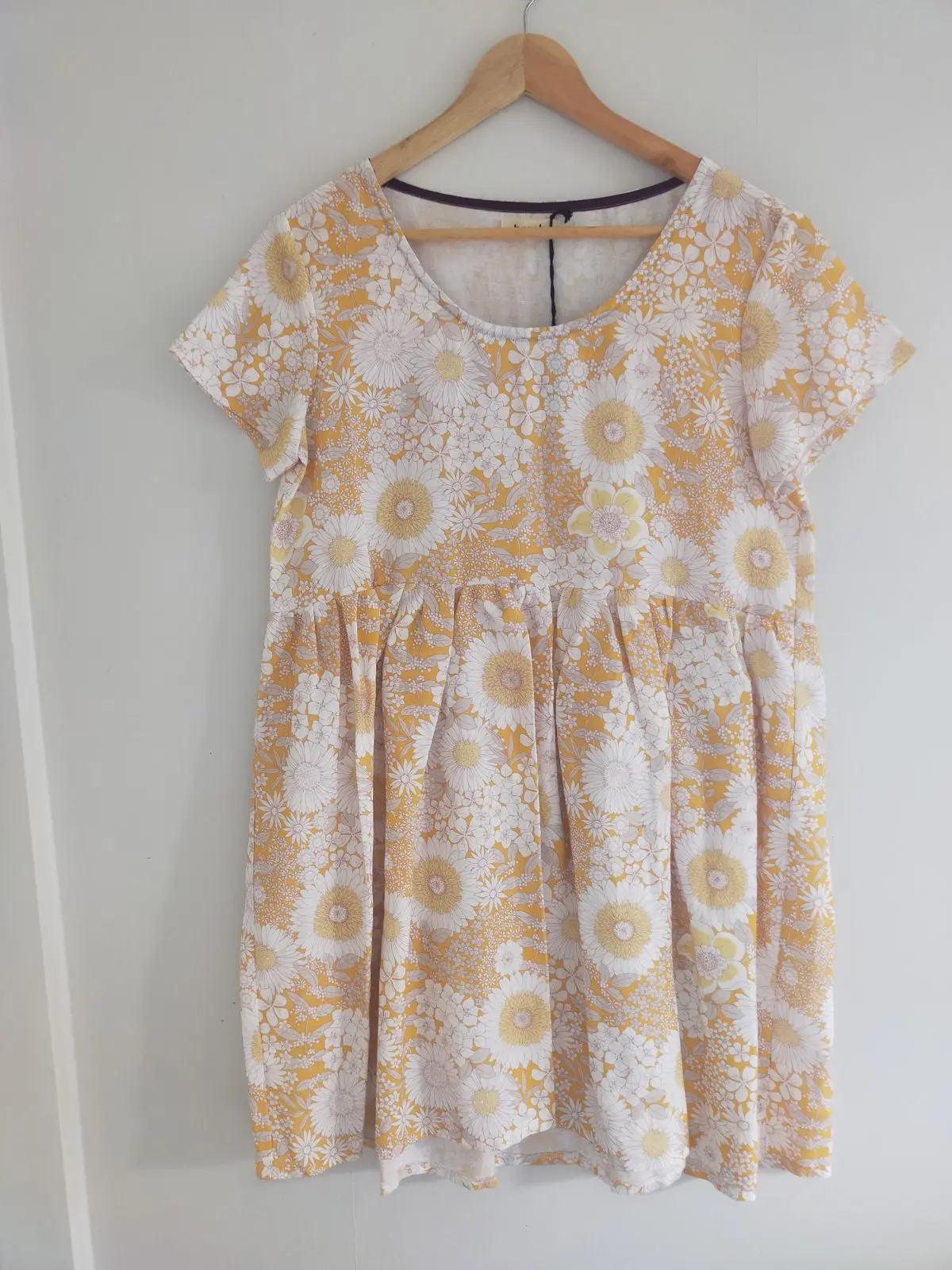 Cotton/linen dress