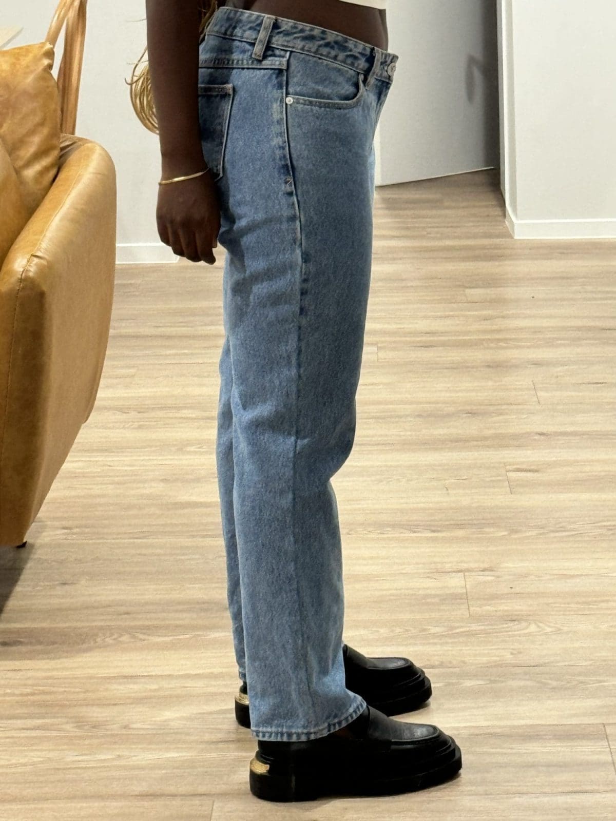 Abrand straight leg jean