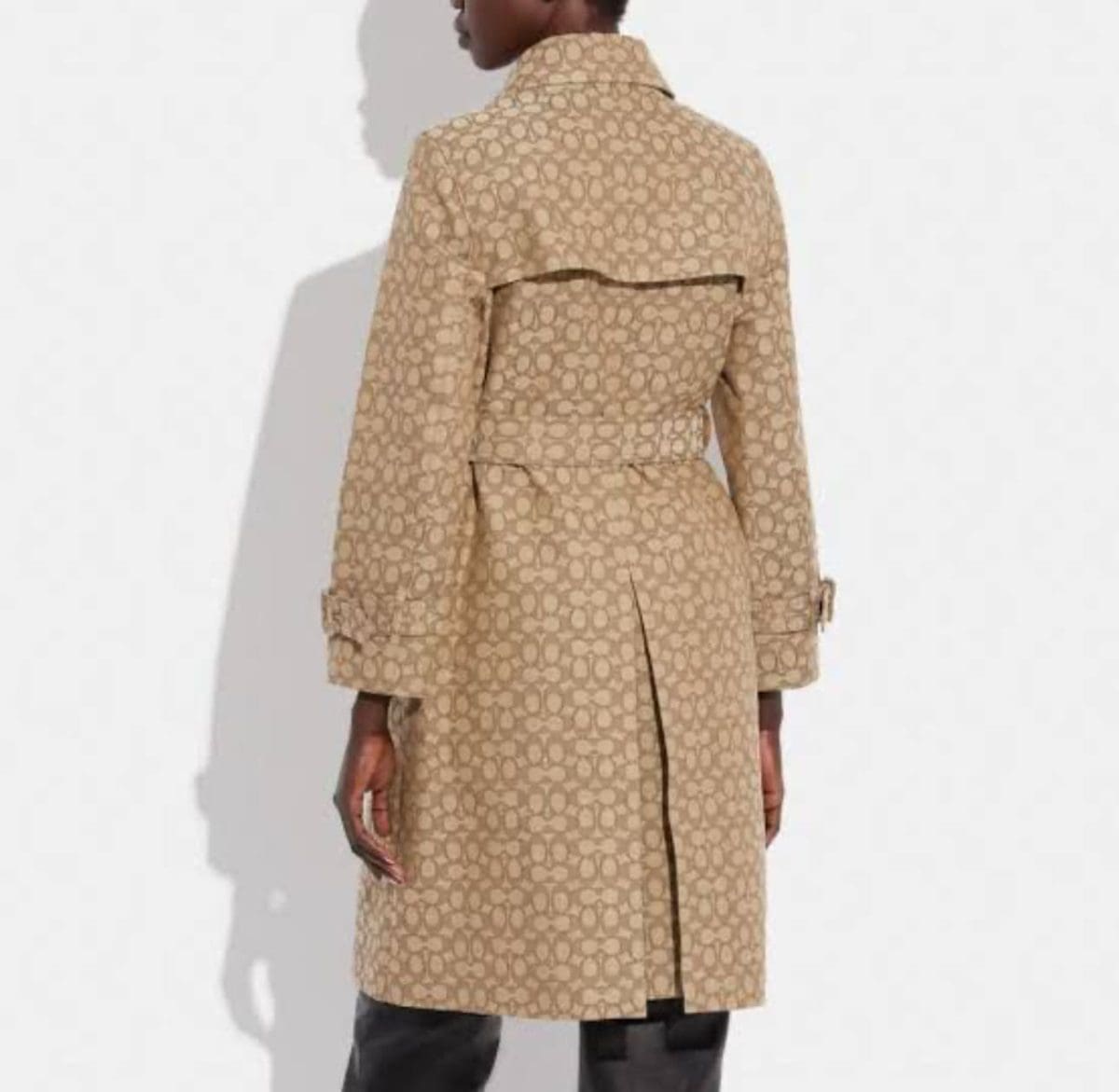 Coach Signature Trench Coat