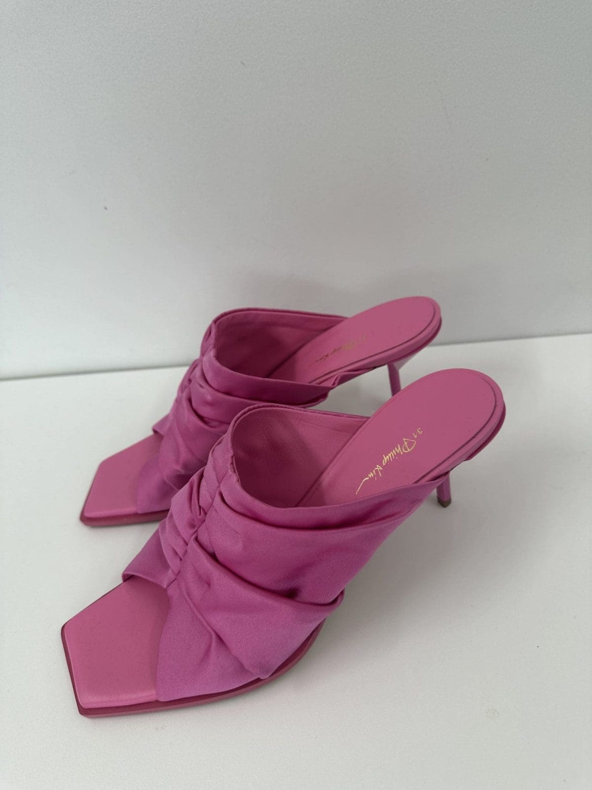 3.1 Phillip Lim Pink Georgia Heeled Sandals