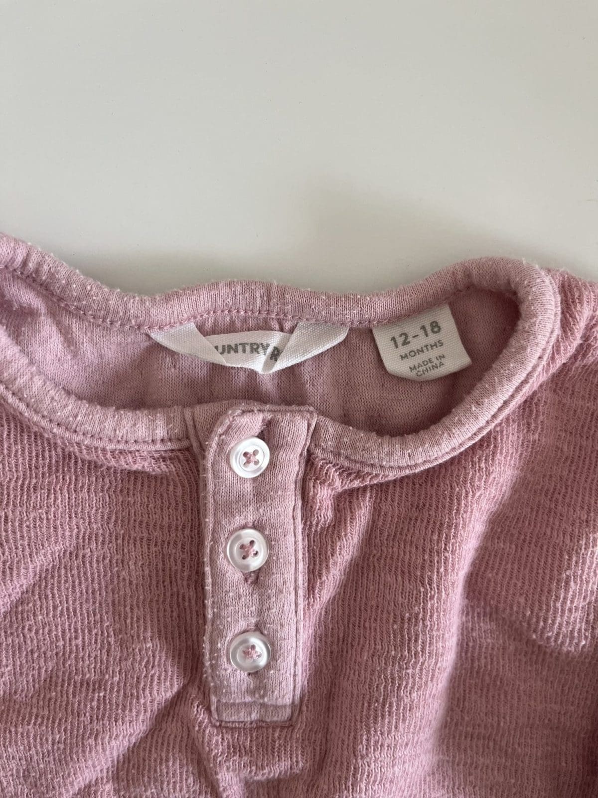 Toddler long sleeve top/light sweater