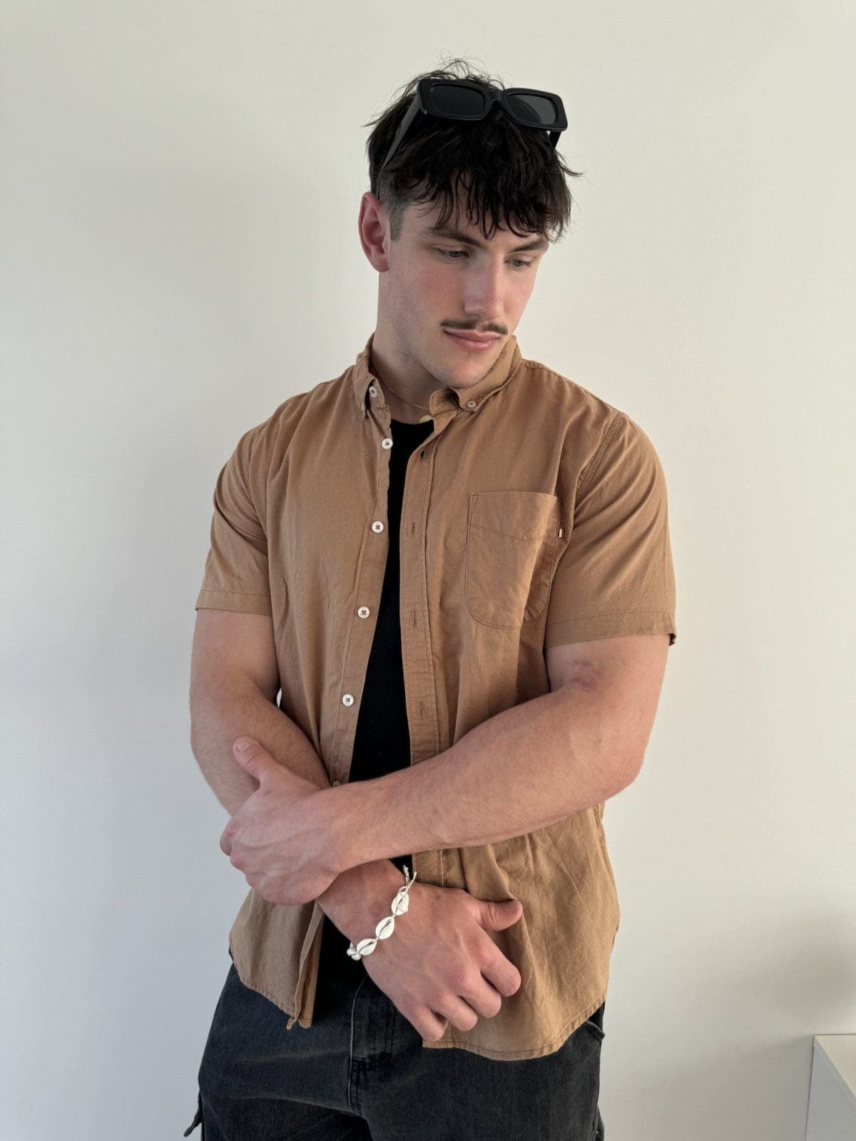 Tan Cotton On Shirt