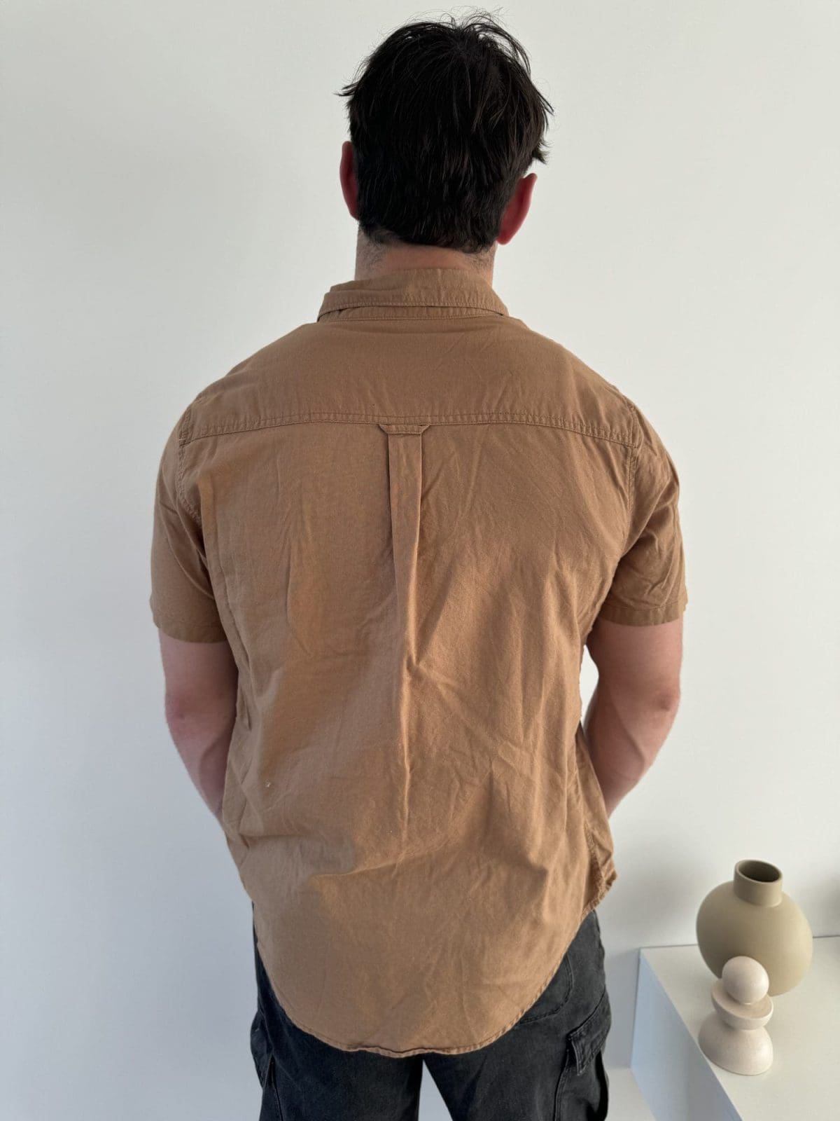 Tan Cotton On Shirt