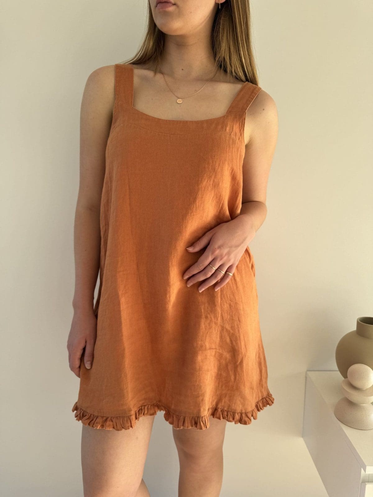 HAVEN Orange Summer Dress