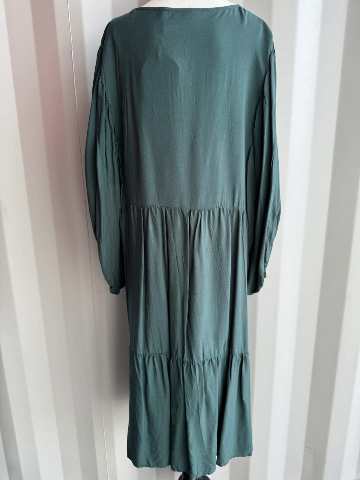 Bohemian Style Green Dress