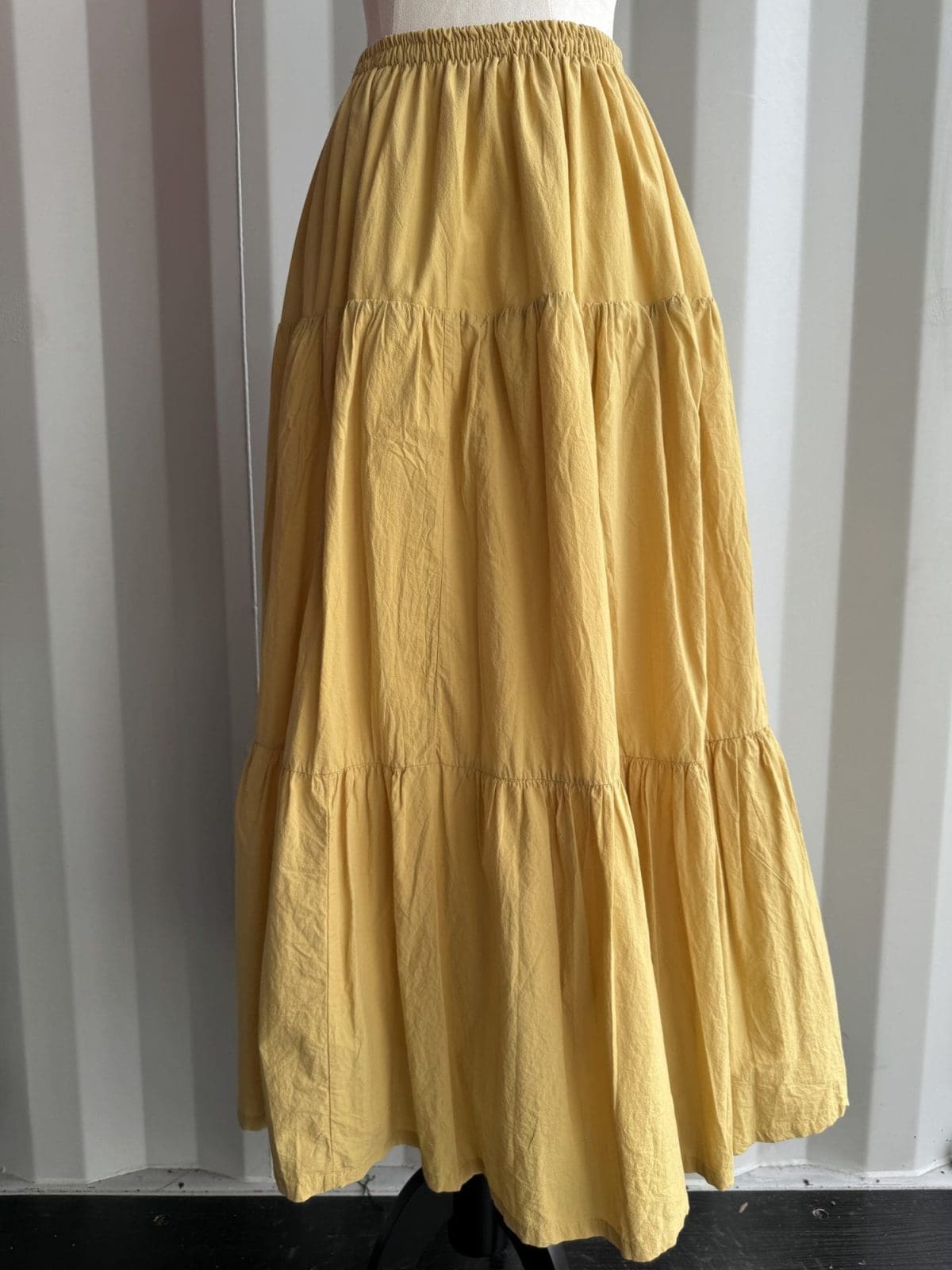 The Lullaby Club Yellow Maxi Skirt