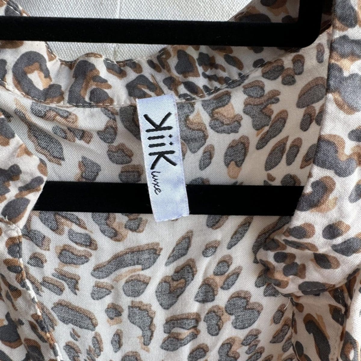 KIIK LUXE Leopard print summer dress