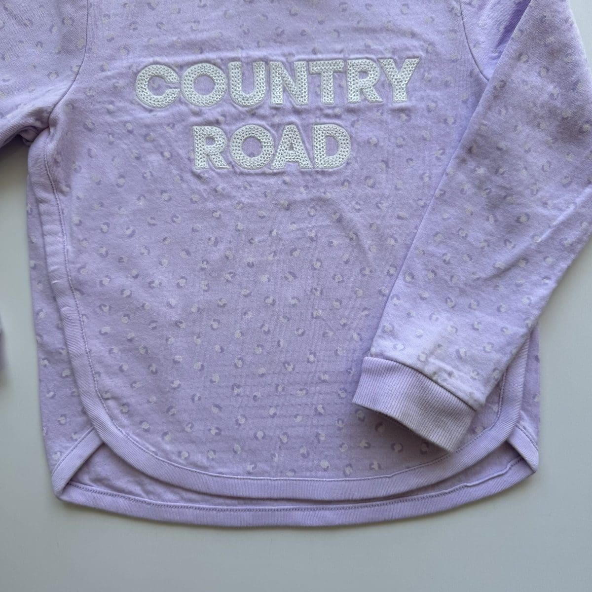 COUNTRY ROAD Girls Purple Jumper