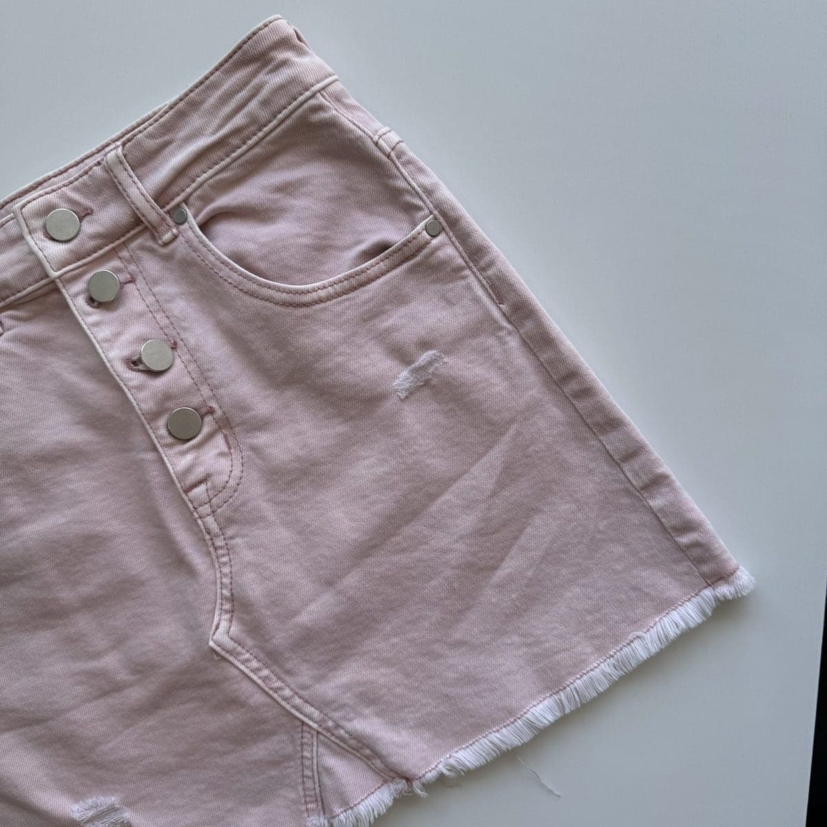 SEED TEEN Pink Denim style skirt