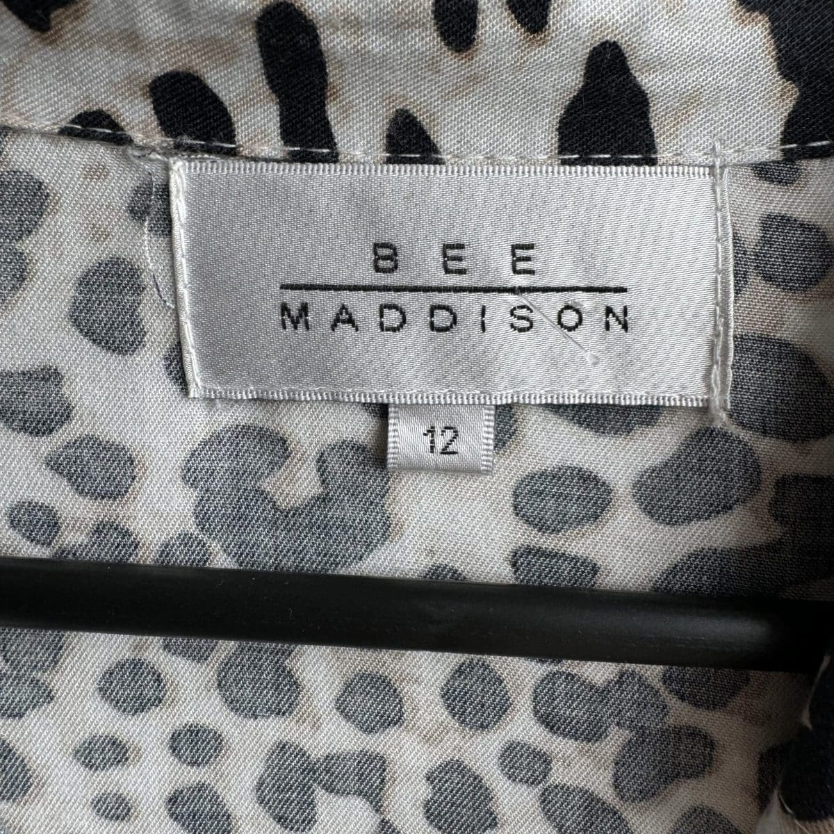 BEE MADDISON Leopard print shirt with pockets