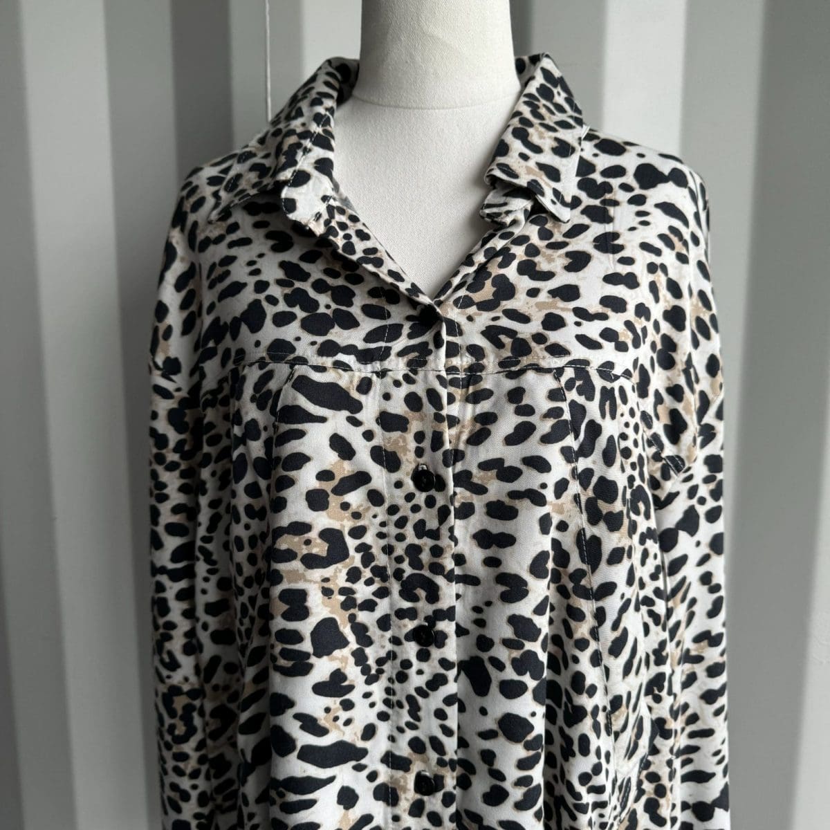 BEE MADDISON Leopard print shirt with pockets