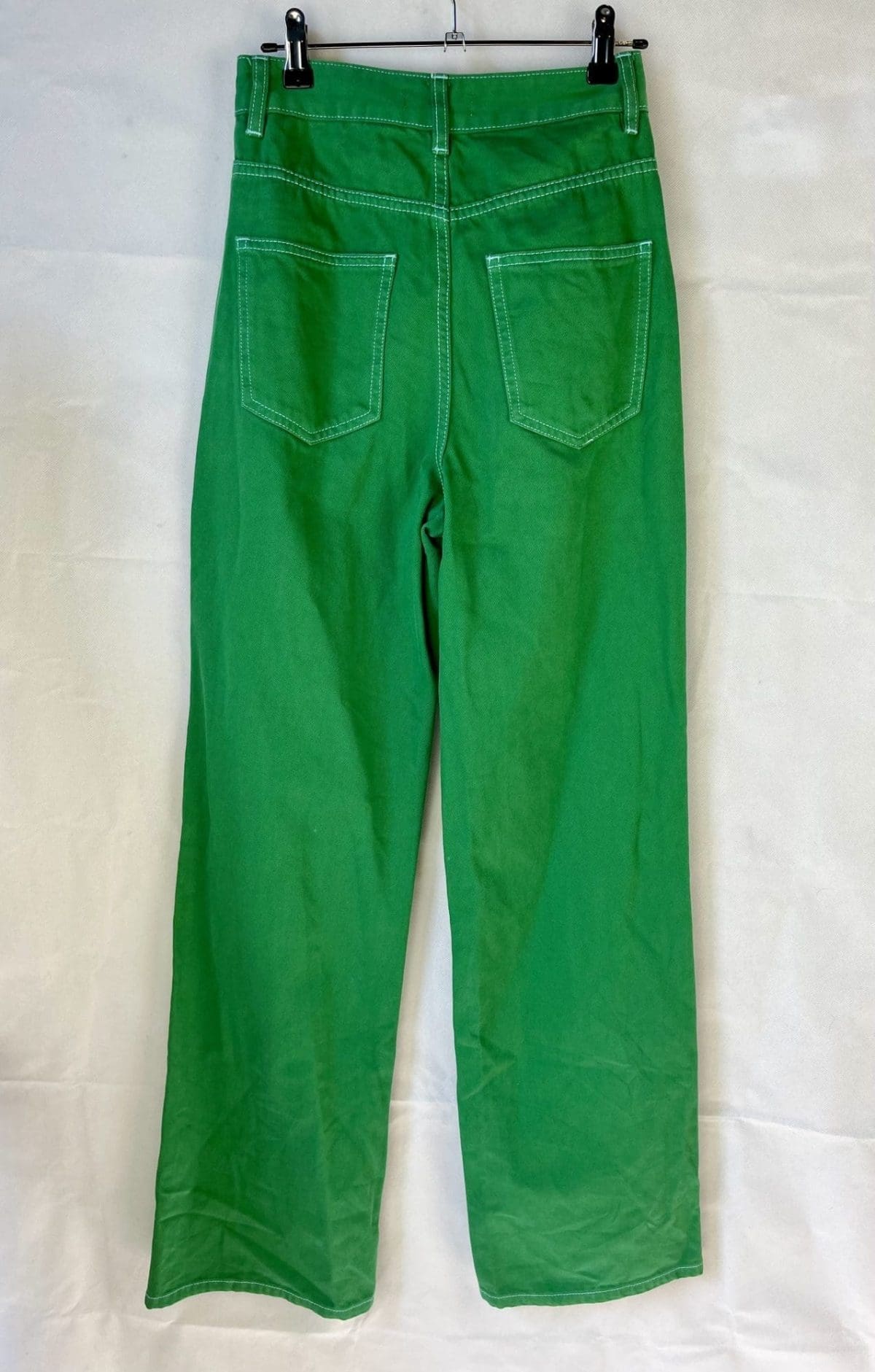 Green High Waisted Jeans