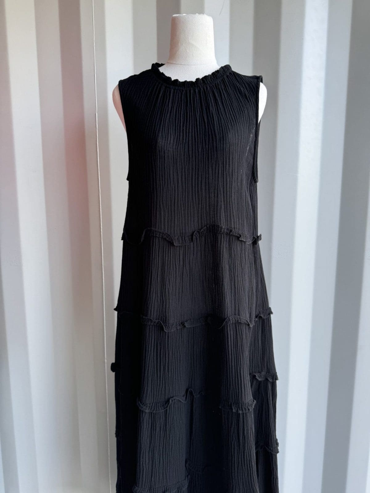 Black Maxi Beach Dress