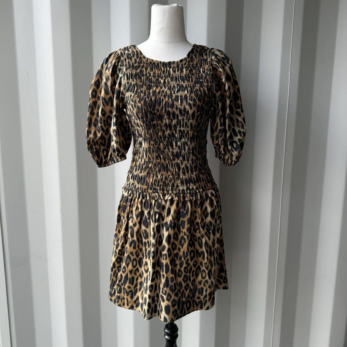 DAMSON MADDER Reversible Leopard Print Dress