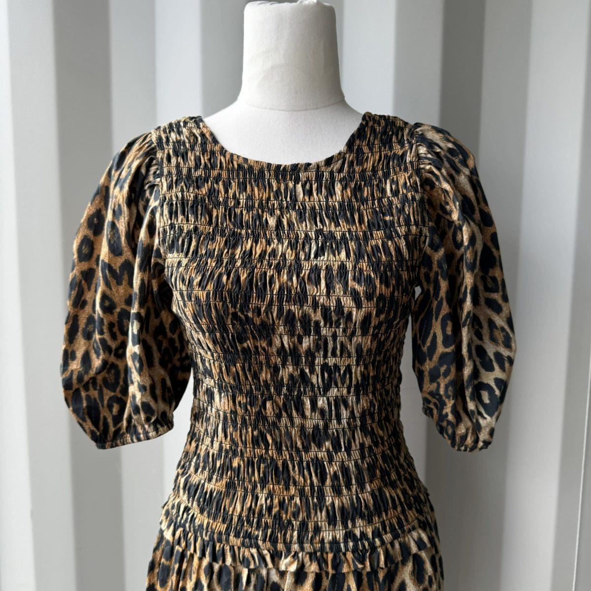 DAMSON MADDER Reversible Leopard Print Dress