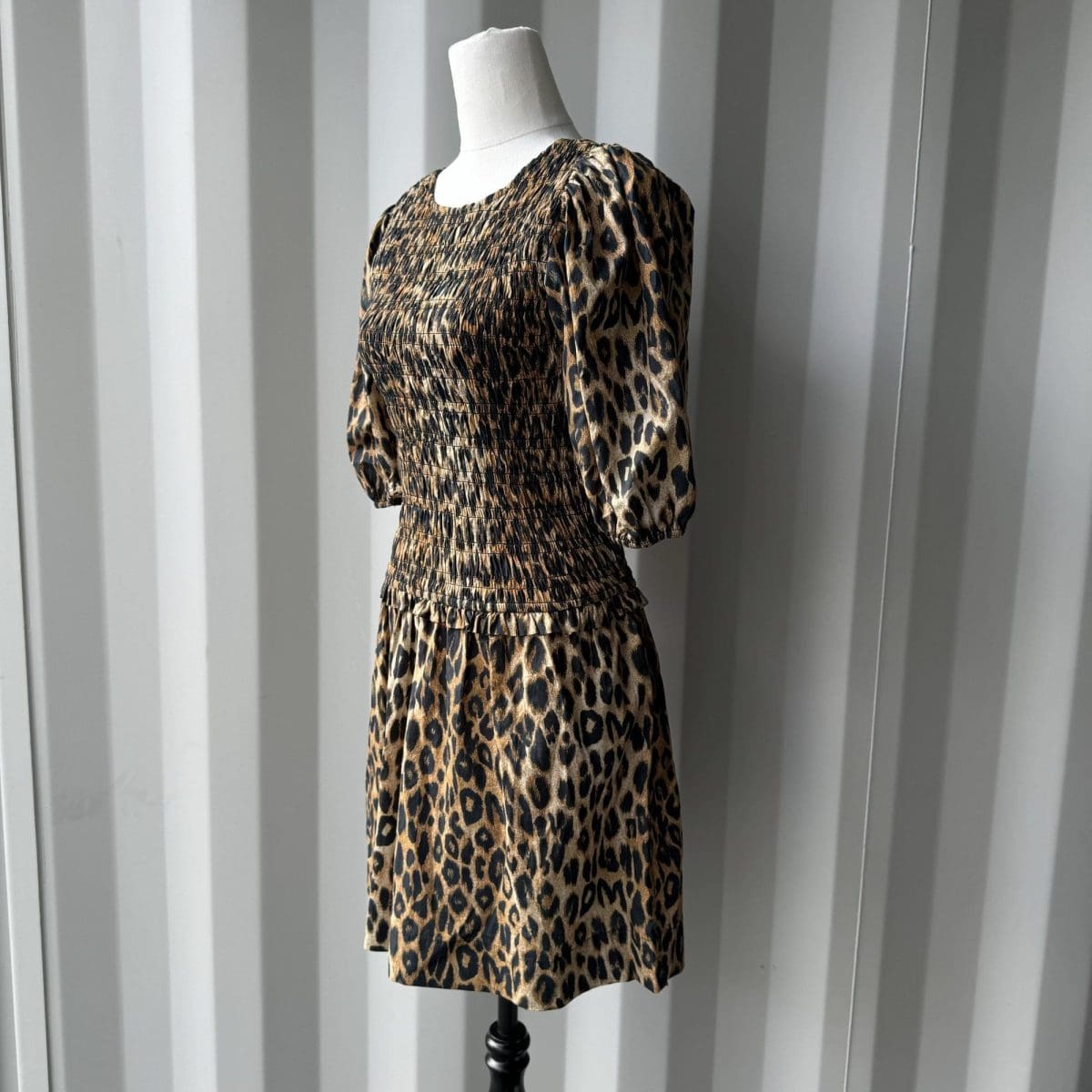 DAMSON MADDER Reversible Leopard Print Dress