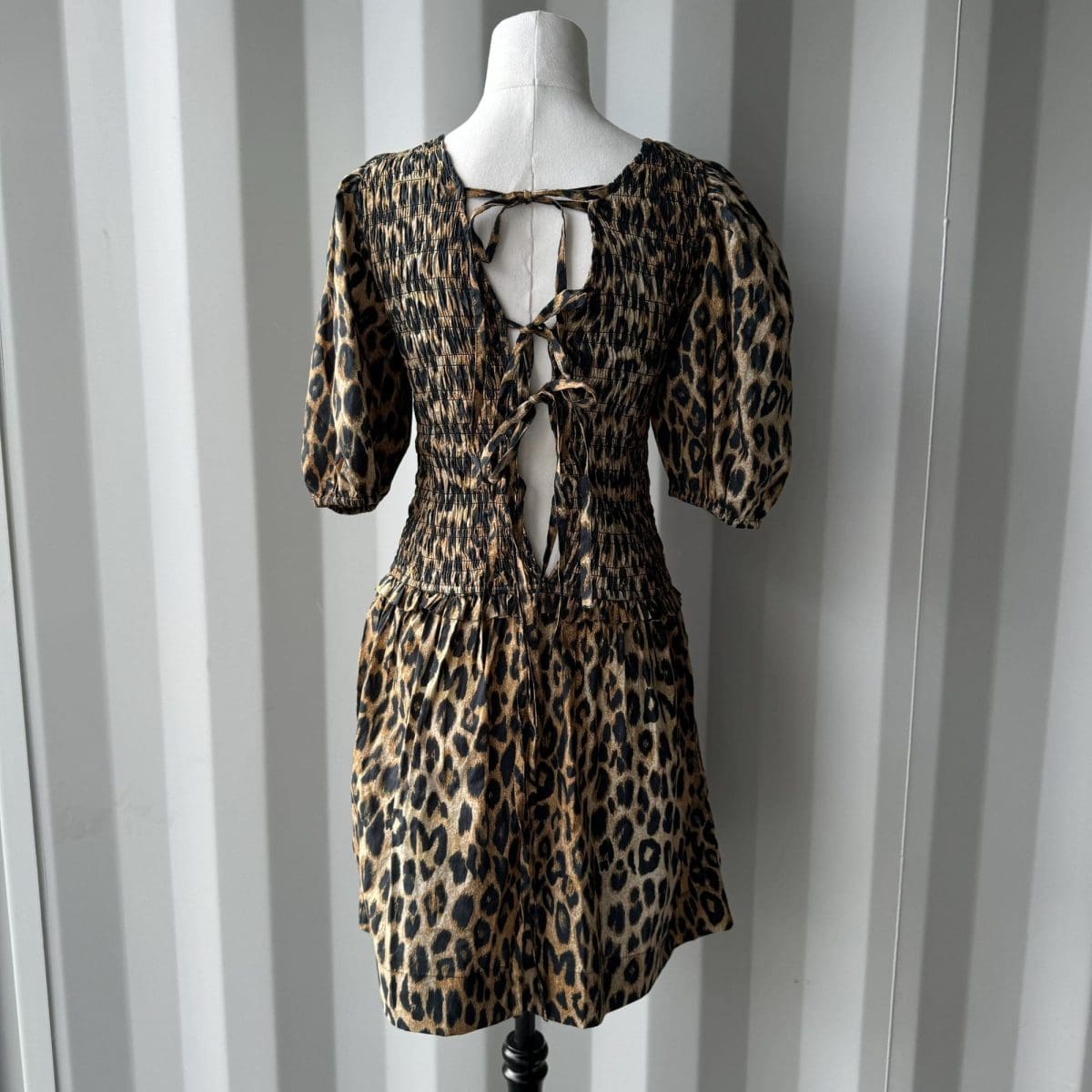 DAMSON MADDER Reversible Leopard Print Dress