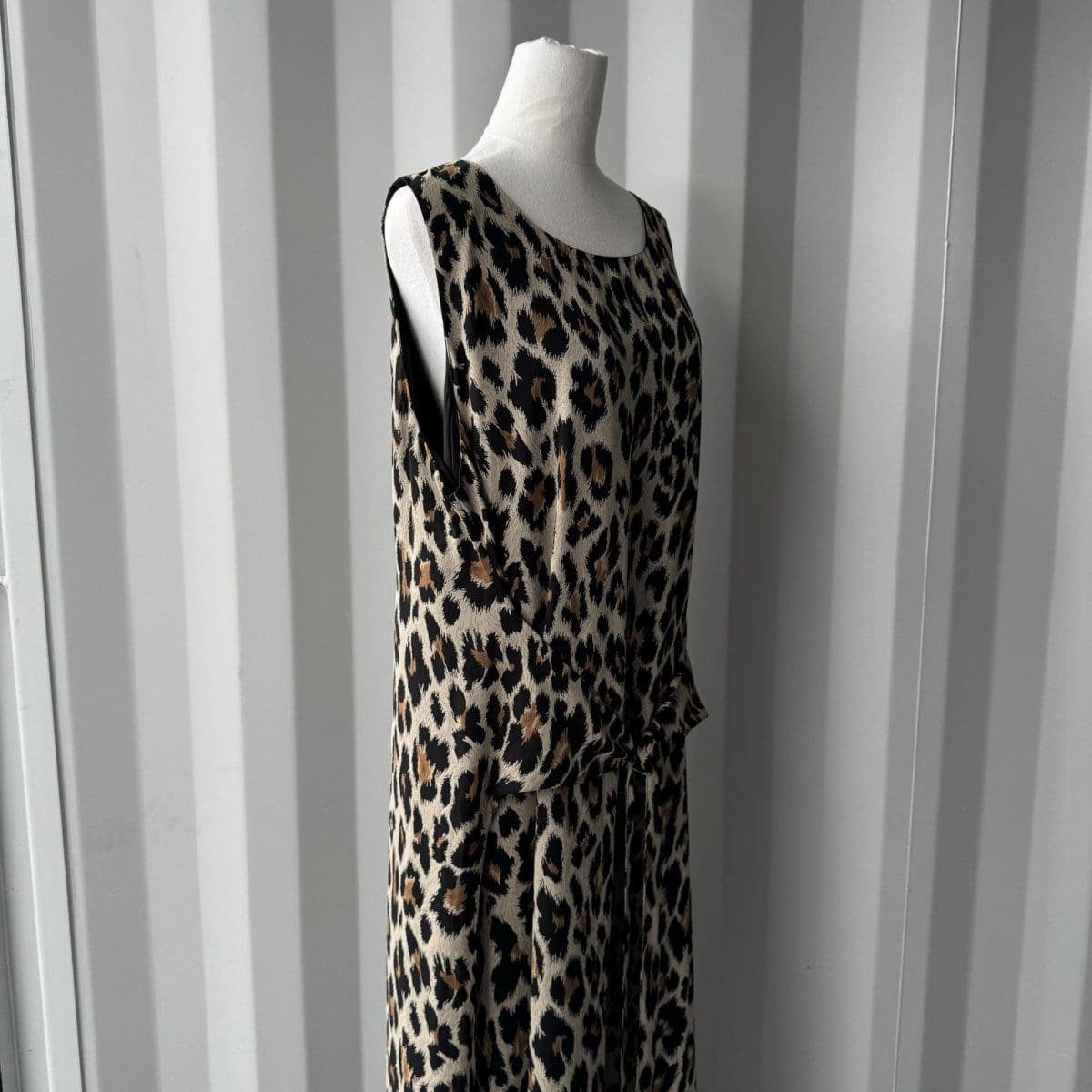 Leopard Print Maxi Dress