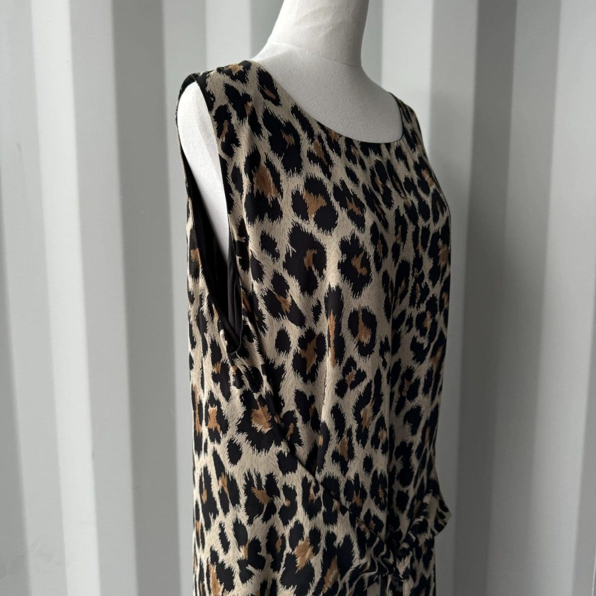 Leopard Print Maxi Dress