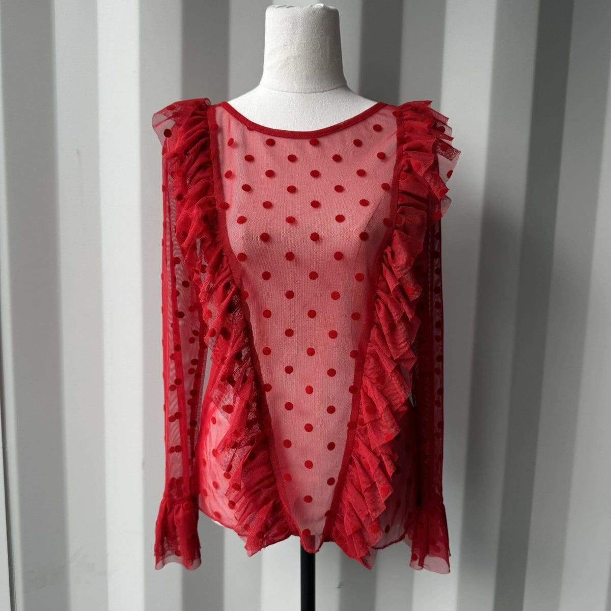 Jolie Red Top Brand New - Two by Two