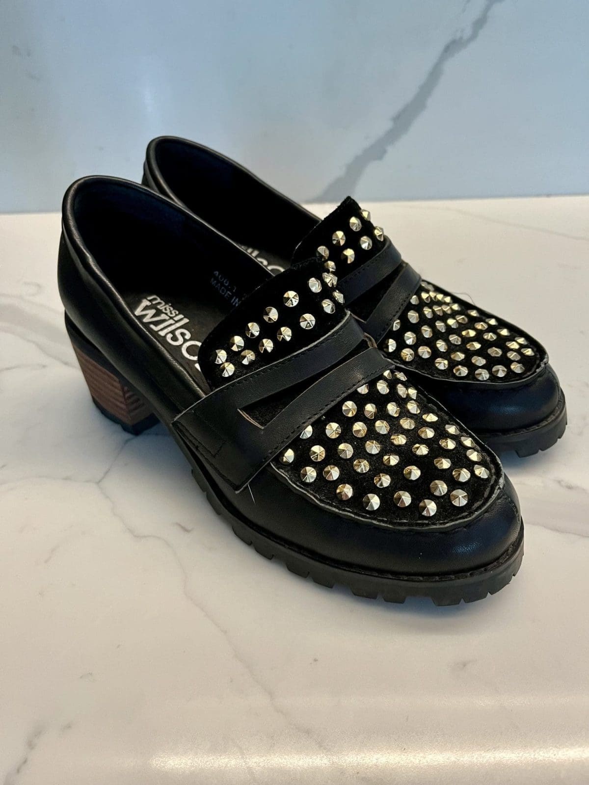 Kathryn Wilson Black Loafers