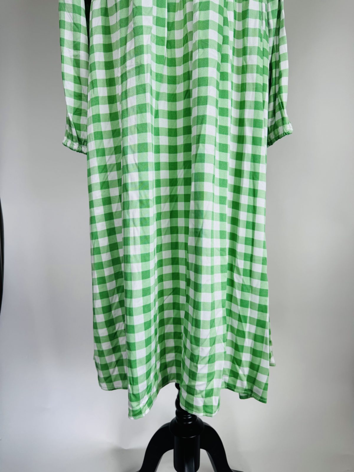 Betty Basics Bellamy Shirt Dress - Green Gingham