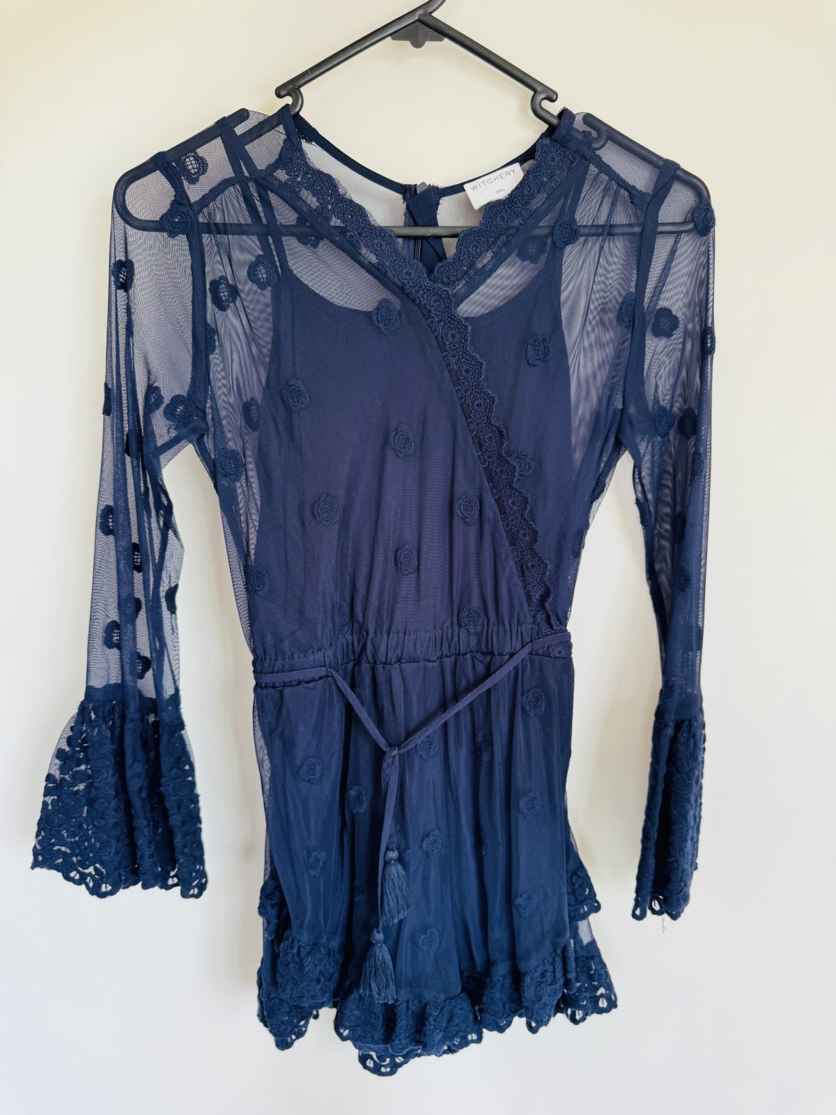 Witchery GIRL Dark Blue Jumpsuit