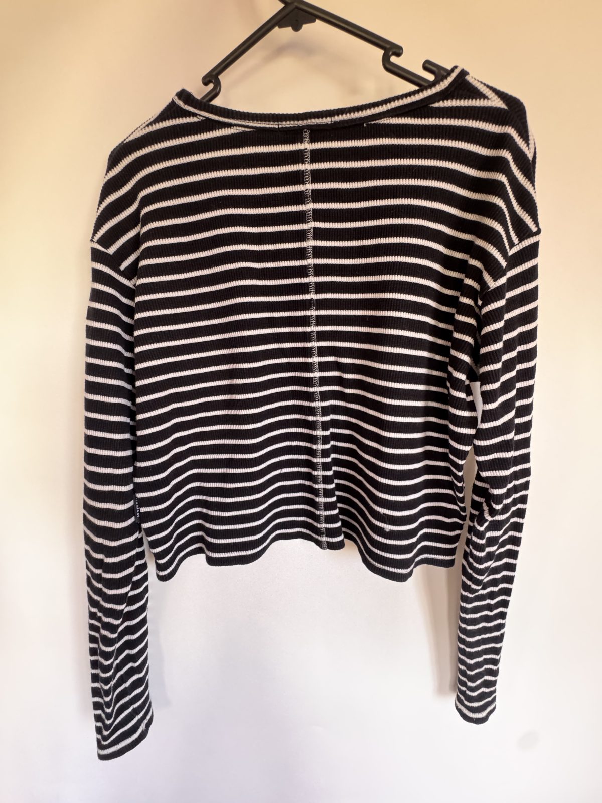 RPM Long sleeve striped top